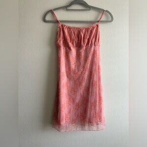 Princess Polly Pink Flower Mini Dress